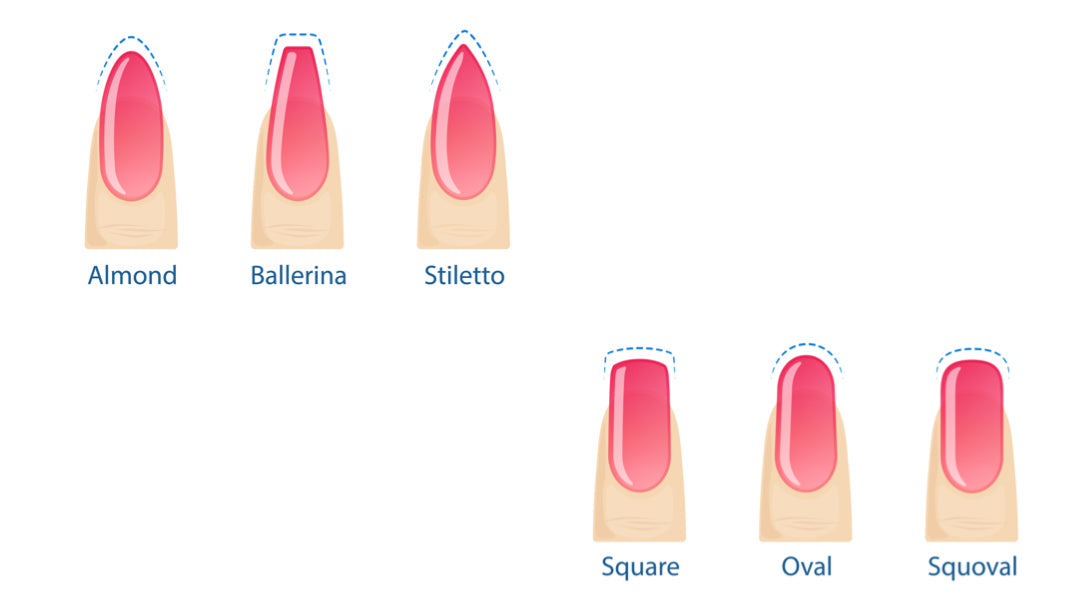 Almond Shape vs. Square Shape: Your Guide to the Most Popular Nail Shapes
